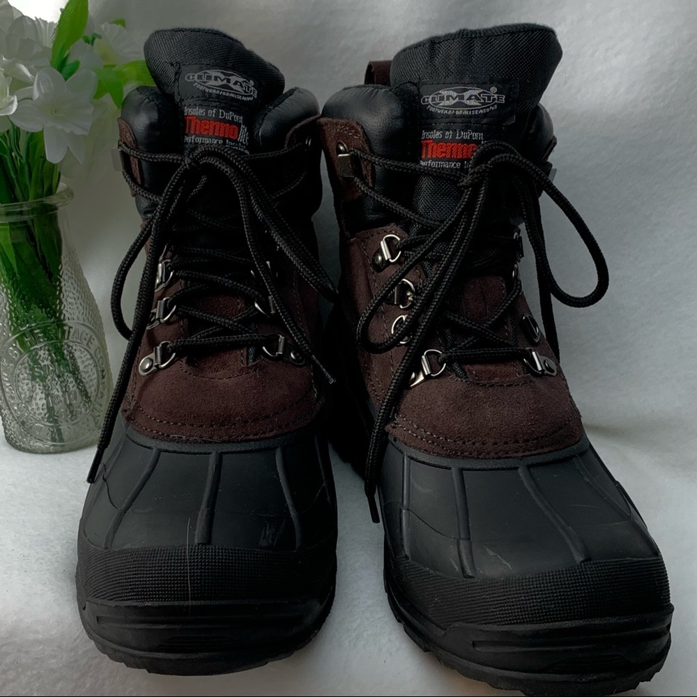 Climate X Men’s Thermolite Waterproof Boots Sz 8